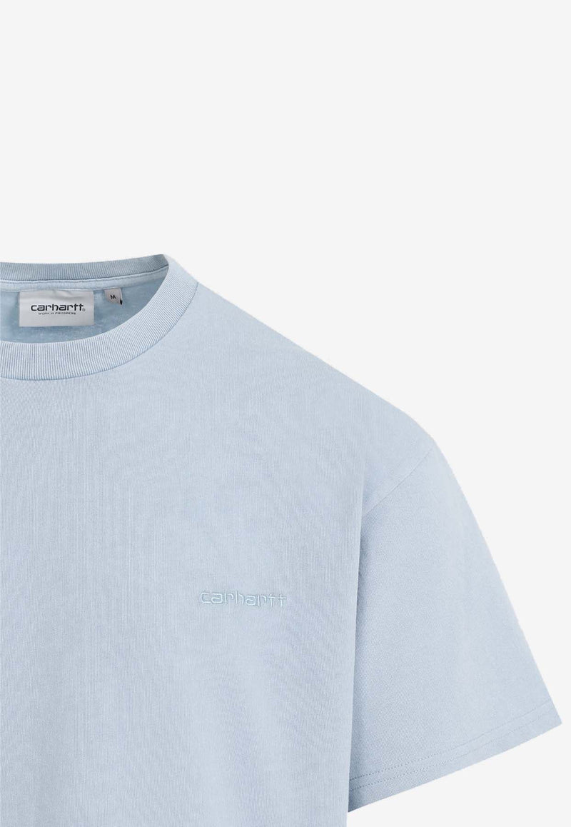 Logo-Embroidered Crewneck T-shirt