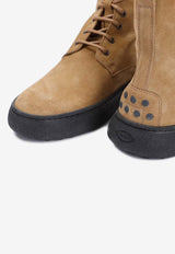 Winter Gommino Ankle Suede Boots
