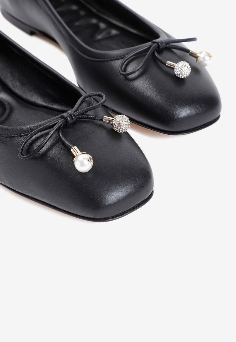 Elme Nappa Leather Ballet Flats