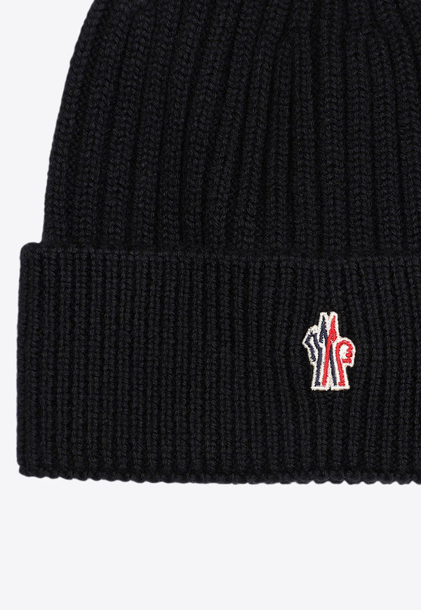 Logo Patch Wool Beanie