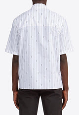 Short-Sleeved Striped Shirt