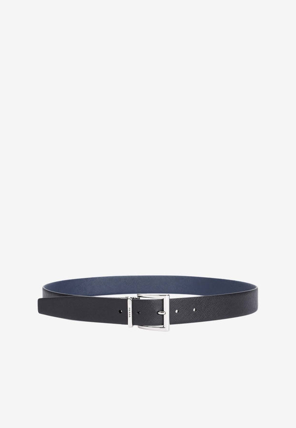 Reversible Saffiano Leather Belt