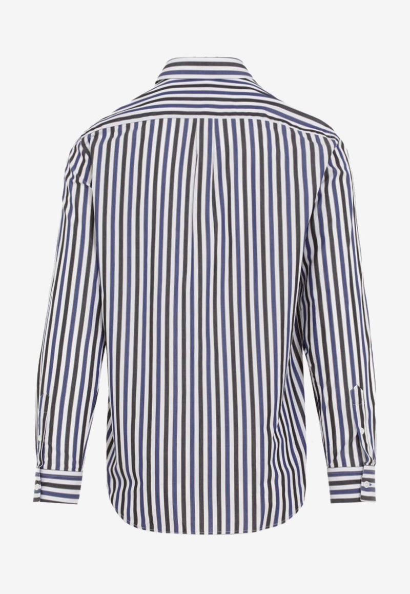 Striped Long-Sleeved Shirt