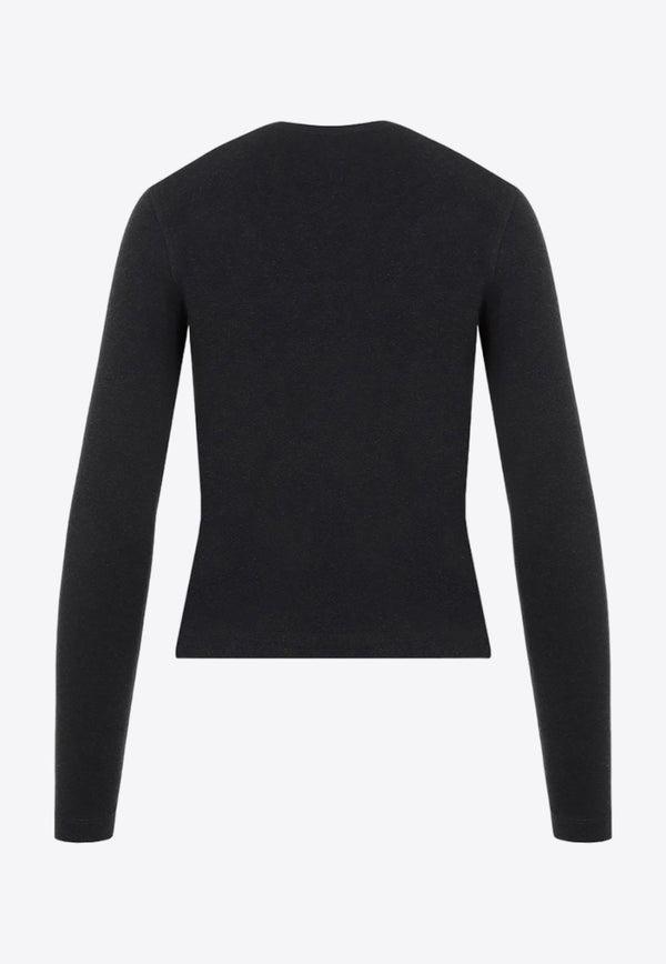 Long-Sleeved Slim T-shirt