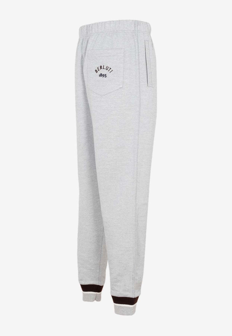 College Logo Elasticated Track Pants