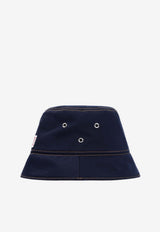 Logo Patch Bucket Hat