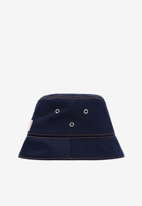 Logo Patch Bucket Hat