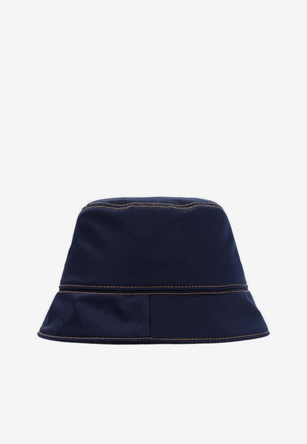 Logo Patch Bucket Hat