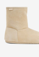 Lago Boots in Suede and Shearling