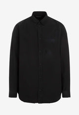 Logo-Embroidered Button-Down Shirt