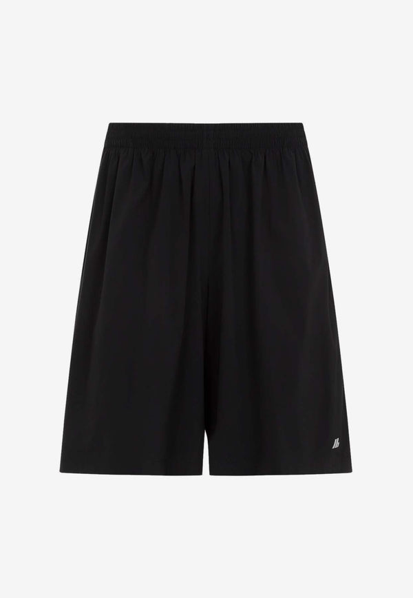 Reflective Logo Bermuda Shorts