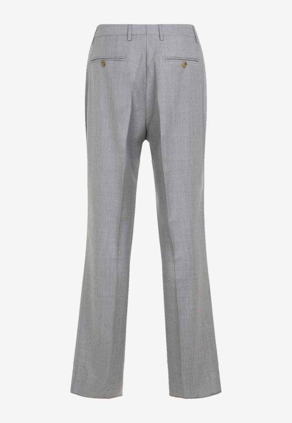 Single Pleat Pants in Wool