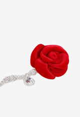 Velvet Rose Crystal Earring