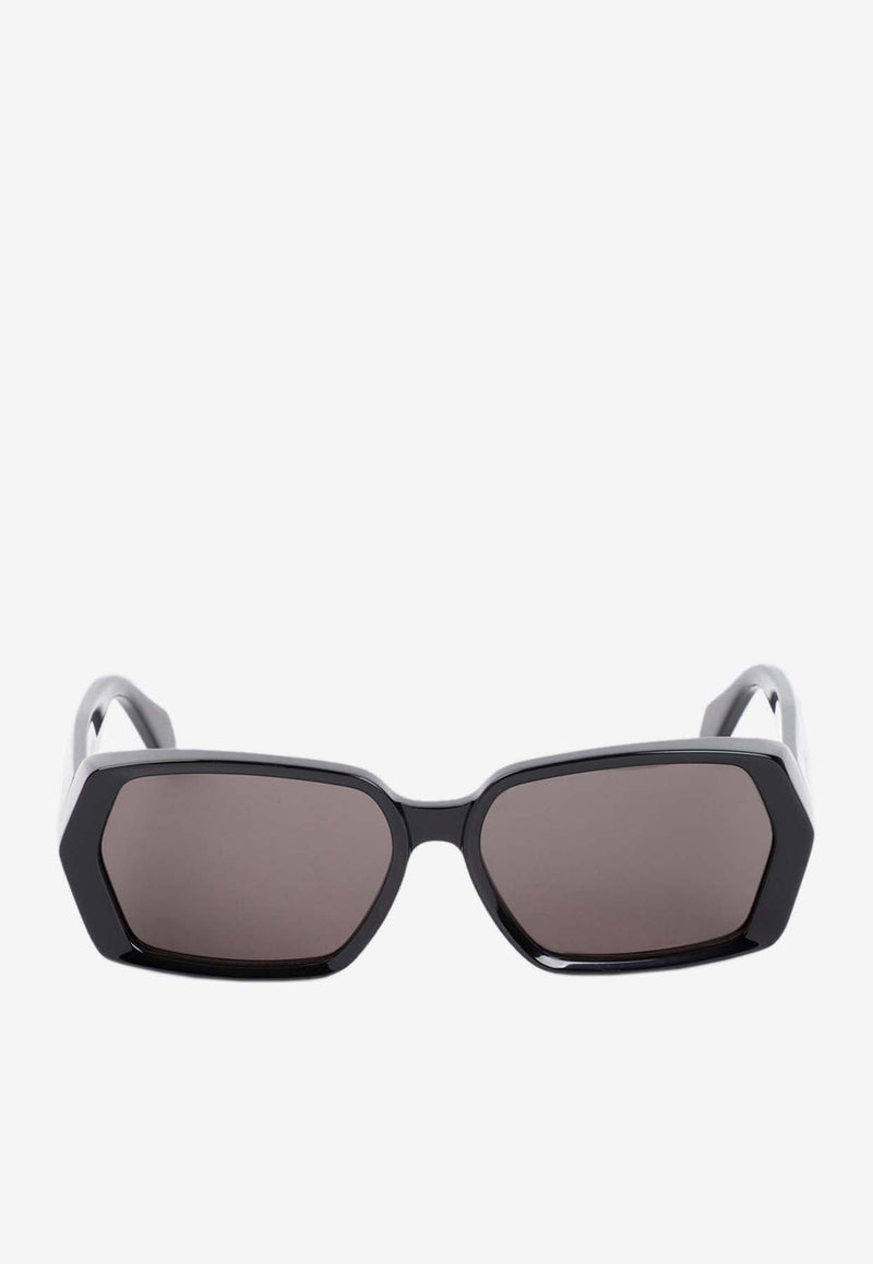 Geometric-Frame Sunglasses