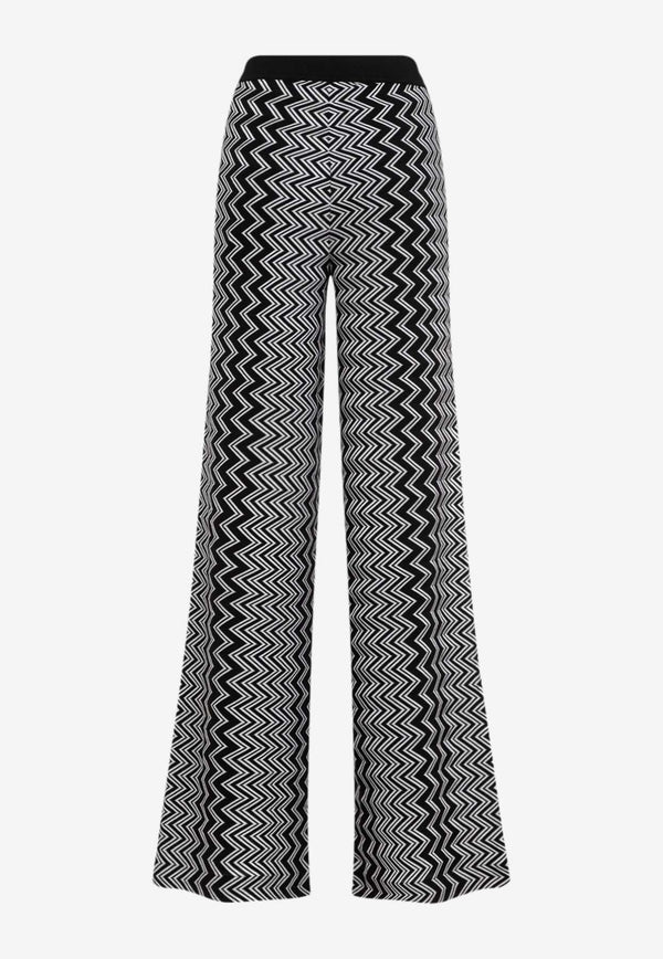 Zig-Zag Knit Pants