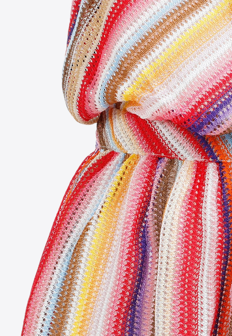 Crochet Striped Playsuit