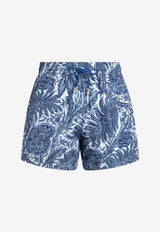 Floral Print Swim Shorts