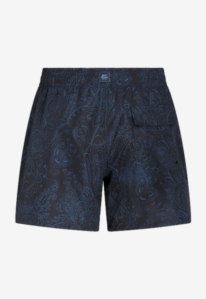 Paisley Print Swim Shorts