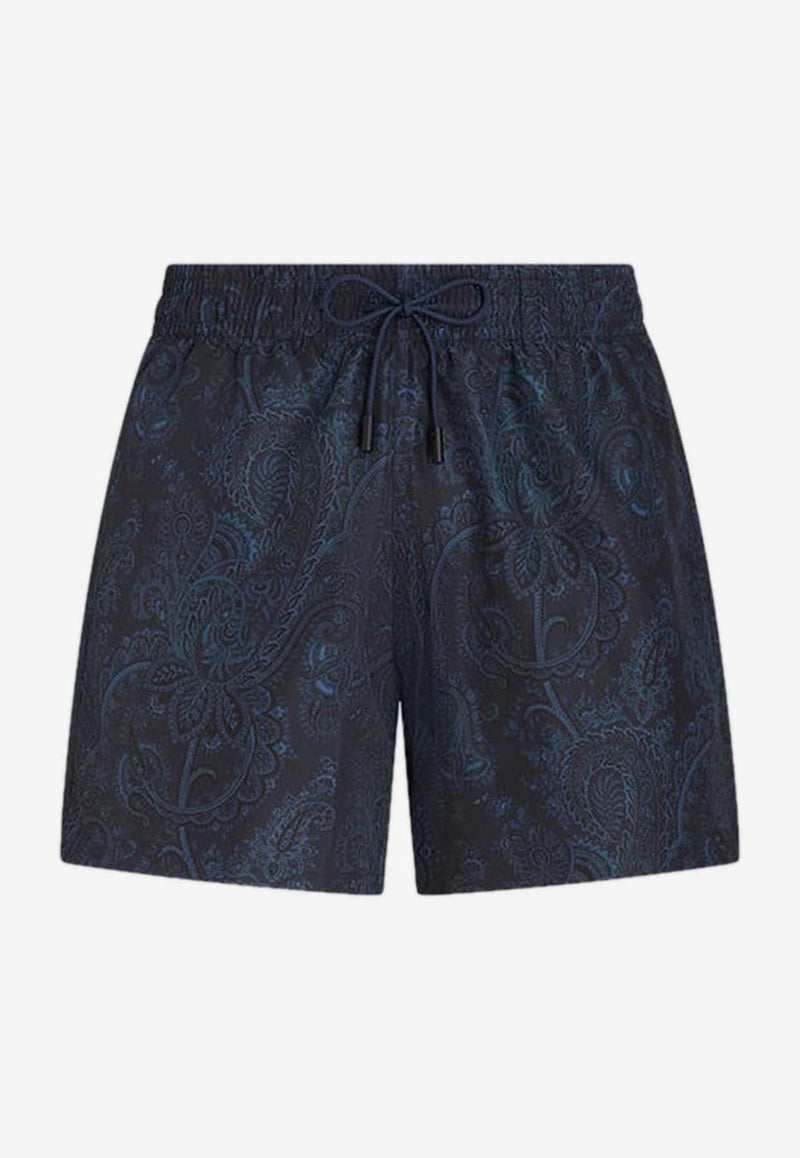 Paisley Print Swim Shorts