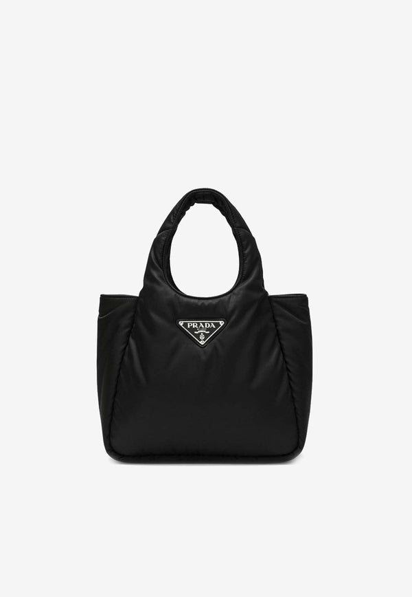 Small Re-Nylon Padded Tote Bag