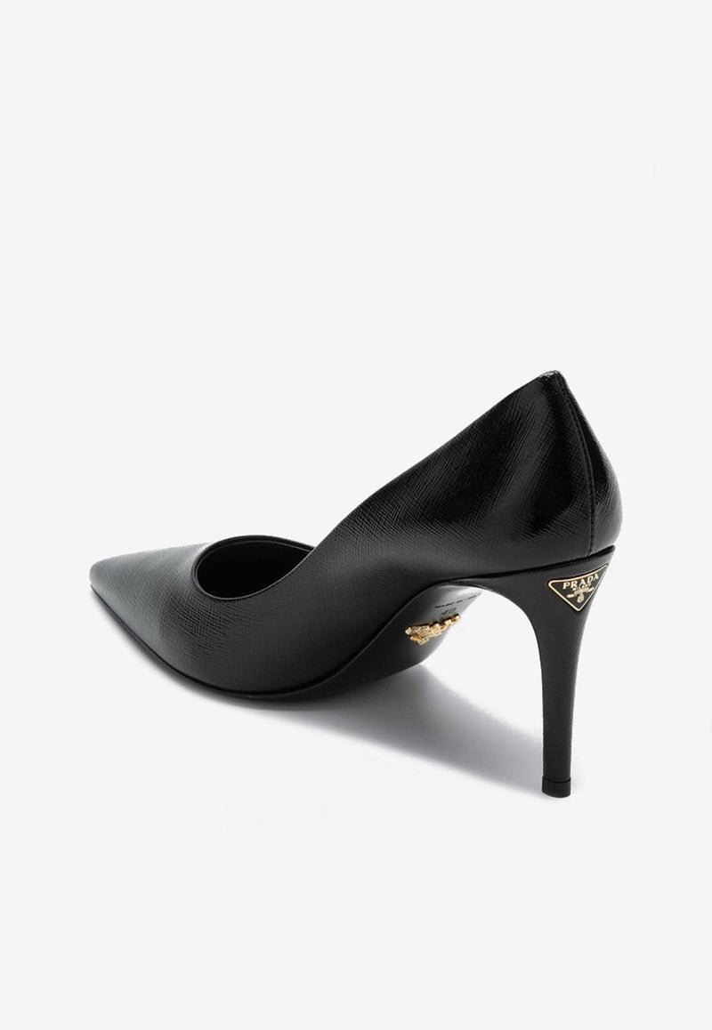 100 Leather Décolleté Pumps