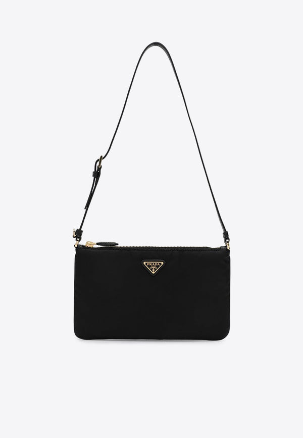 Triangle Logo Pouch Bag