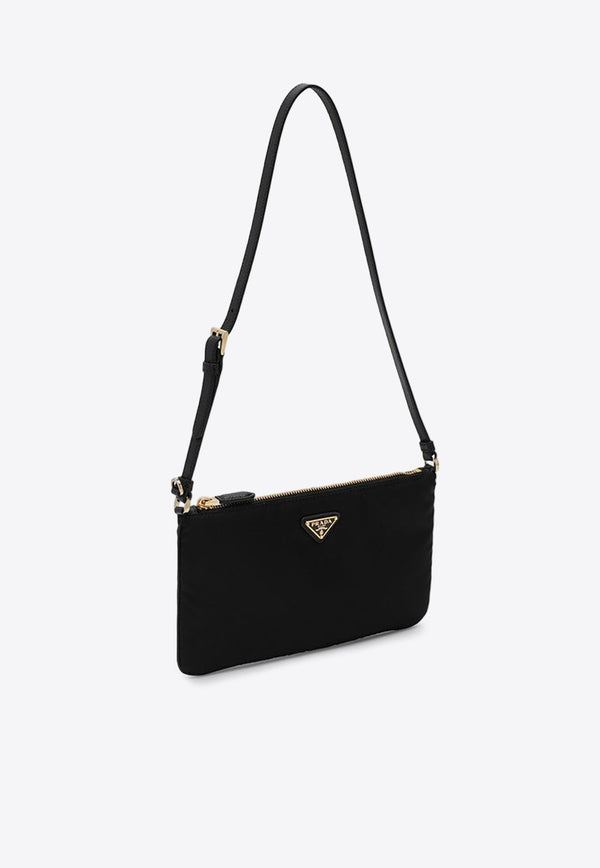 Triangle Logo Pouch Bag