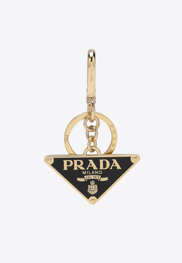 Triangle Logo Metal Keyring