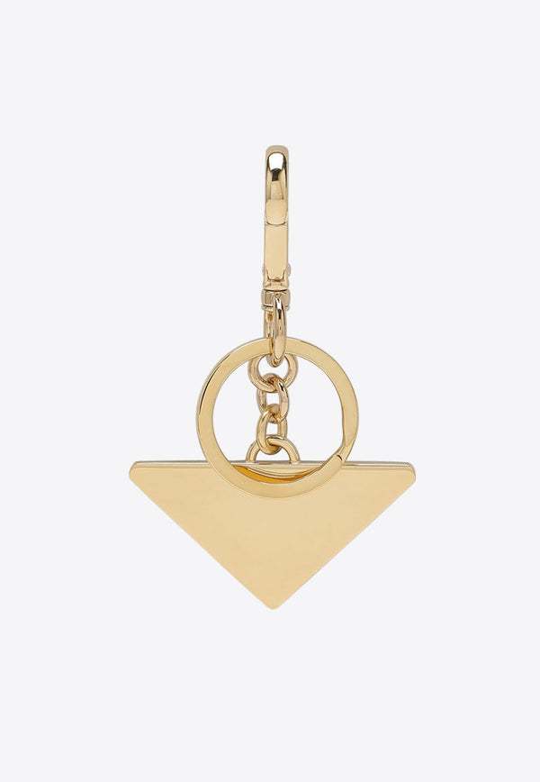 Triangle Logo Metal Keyring