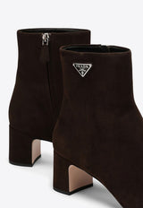 55 Ankle Suede Boots