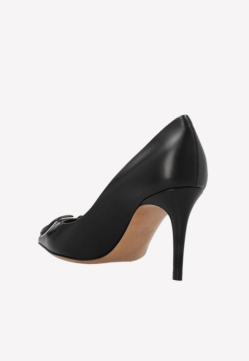 VLogo 80 Calf Leather Pumps