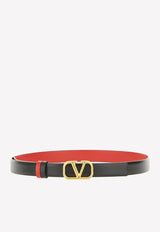 VLogo Signature Reversible Leather Belt