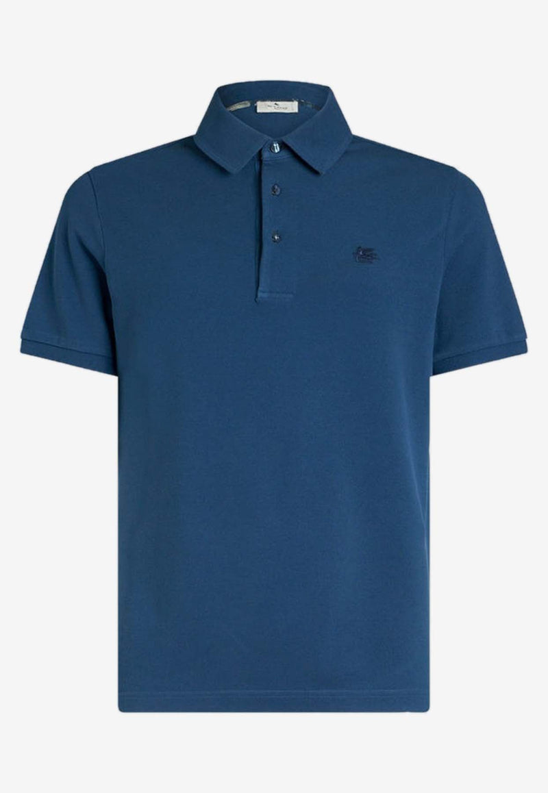 Logo Embroidered Polo T-shirt