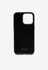 Saffiano Leather iPhone 15 Pro Max Phone Case