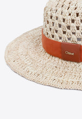 Crochet Raffia Hat