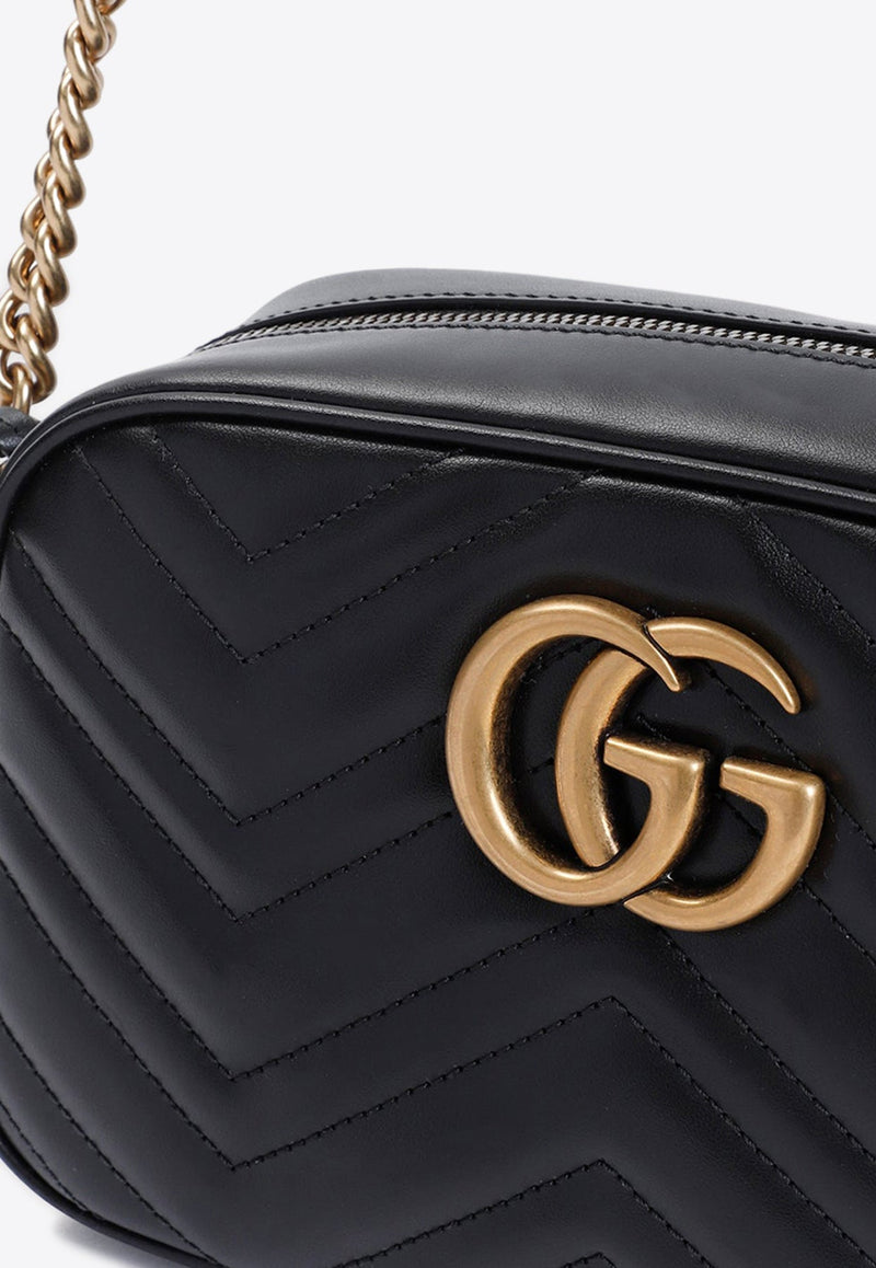 Small GG Marmont Matelassé Shoulder Bag