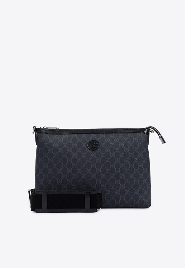 Large GG Monogram Messenger Bag