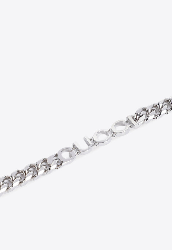 Logo Lettering Chain Bracelet