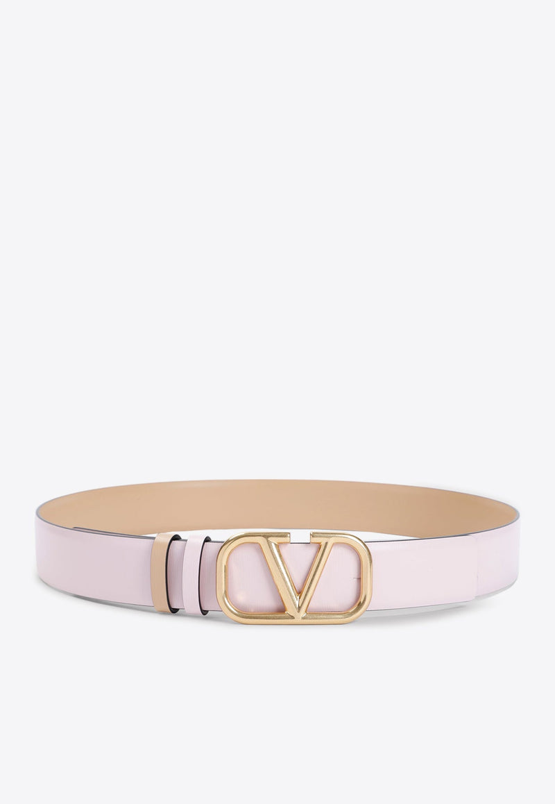 VLogo Reversible Leather Belt