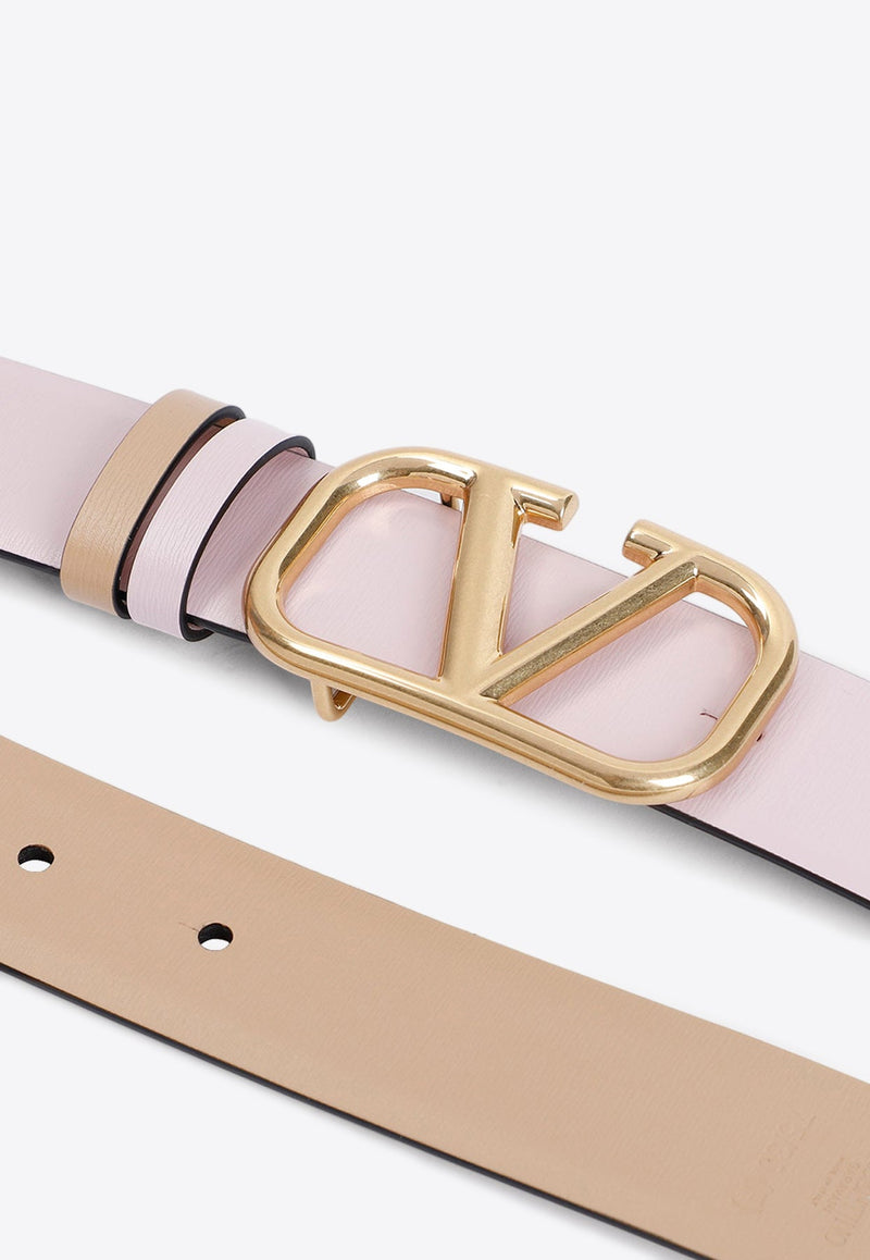 VLogo Reversible Leather Belt