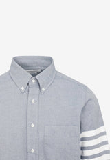 4-bar Stripe Flannel Shirt