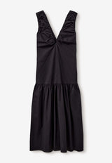 Cyprus Deep V-neck Maxi Dress