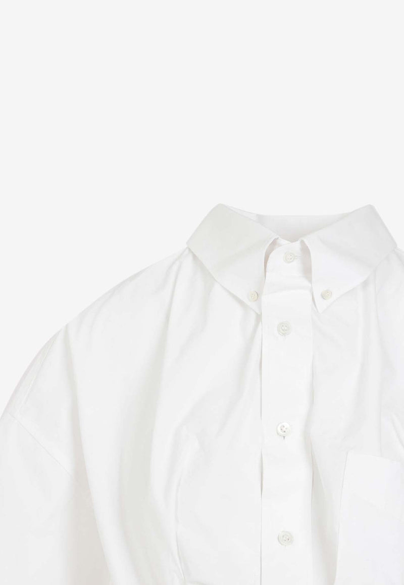 Button-Down Short-Sleeved Shirt