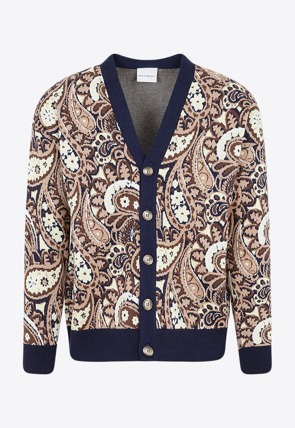 Paisley Knit Cardigan