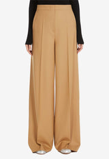 Senna Wide-Leg Wool Pants