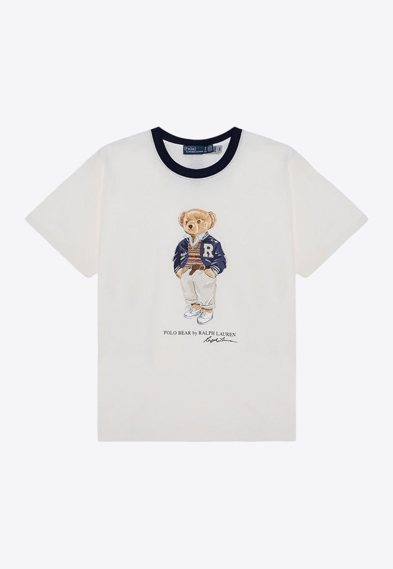 Polo Bear Print T-shirt