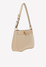 Small Vara-Bow Shoulder Bag in Calf Leather