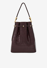 Medium Leather Bucket Bag