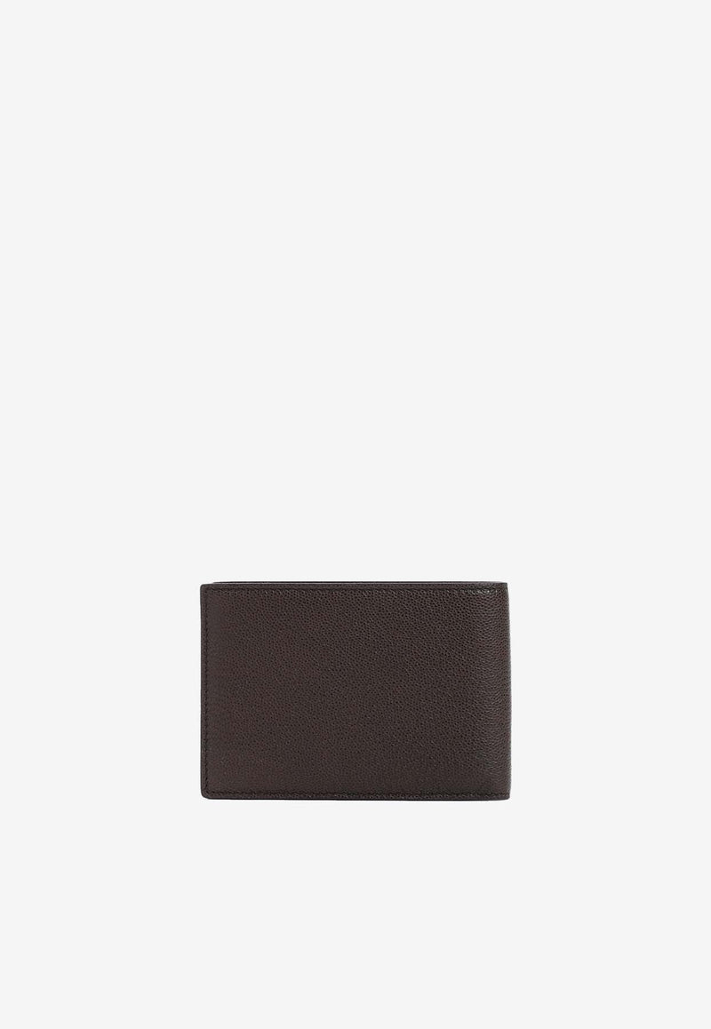 Bi-Fold Wallet in Grained Leather