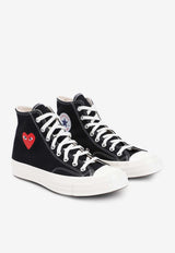 X Converse Canvas High-Top Sneakers